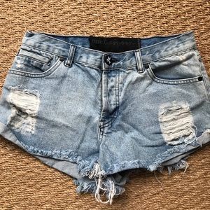 One Teaspoon Jean Shorts